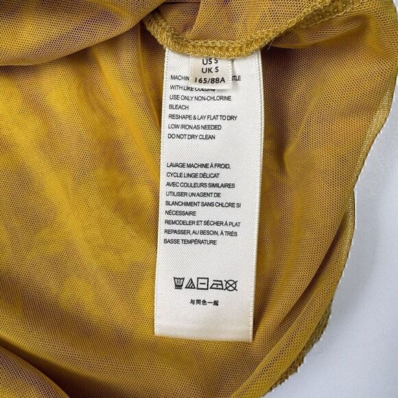 NWOT Anthropologie Maeve Fall Feminine Cottagecore Floral Burnout Wrap Top Sz. S - Picture 9 of 15